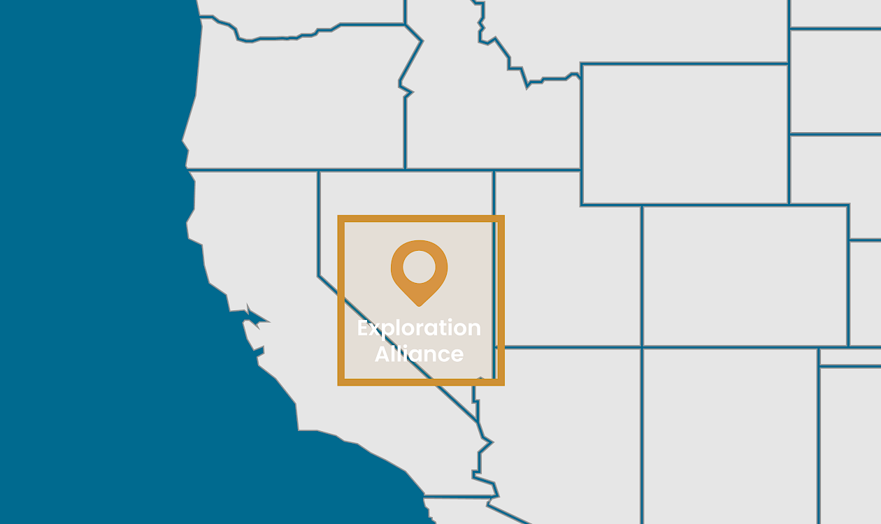Altius Gold Alliance location map