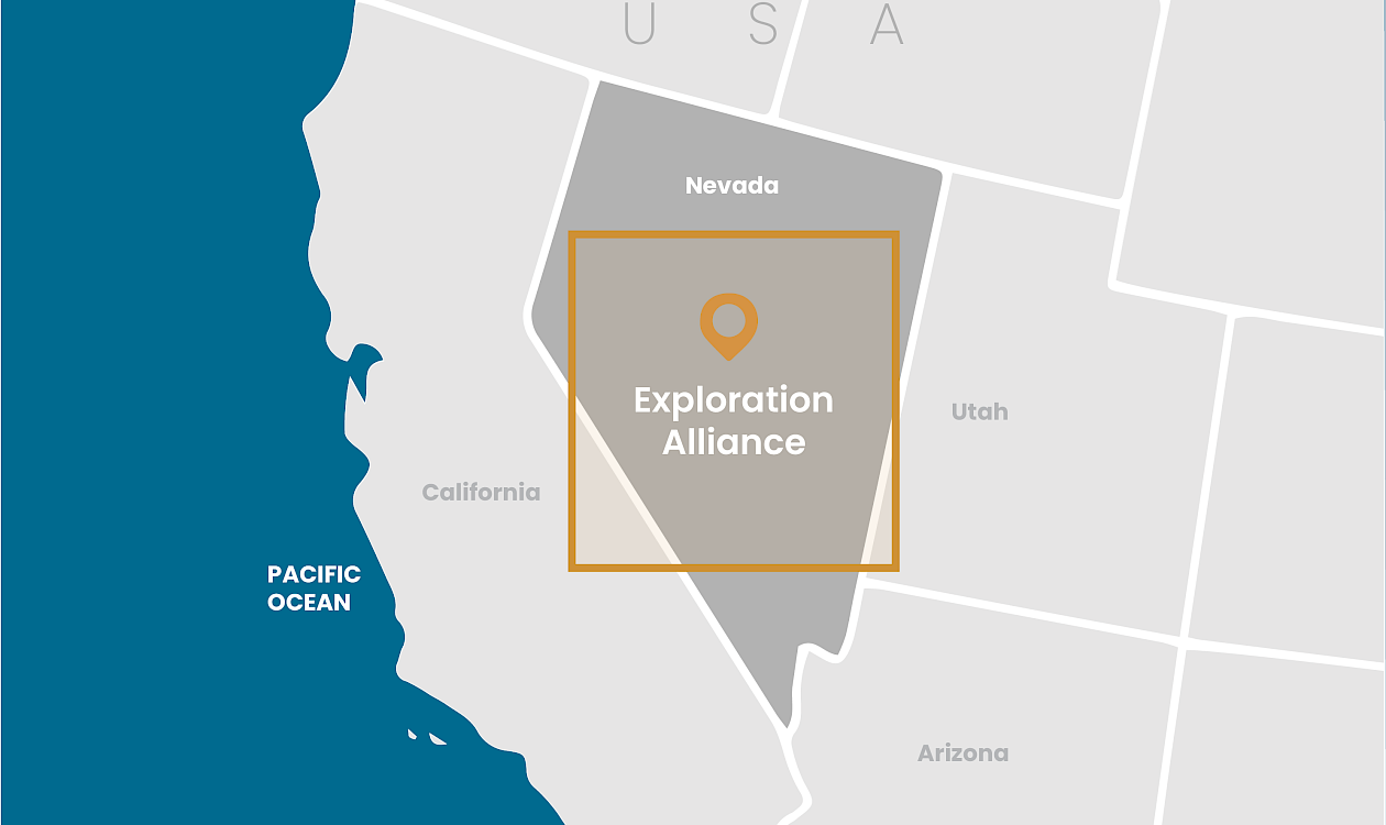 Altius Copper Alliance location map