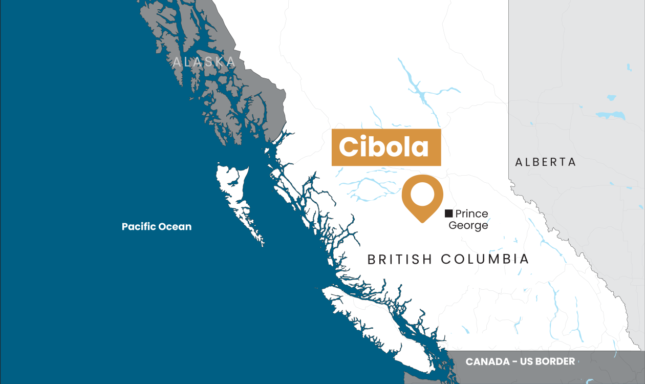 Cibola location map